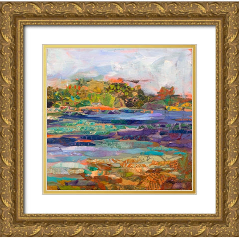 Lake Prevatt Right B Gold Ornate Wood Framed Art Print with Double Matting by St Hilaire, Elizabeth