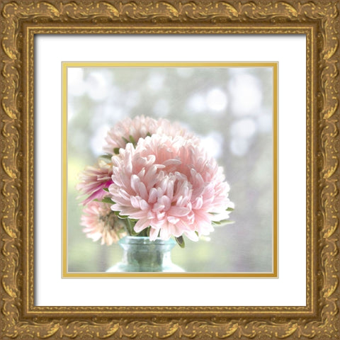 Summer Time Gold Ornate Wood Framed Art Print with Double Matting by Stalus, Judy