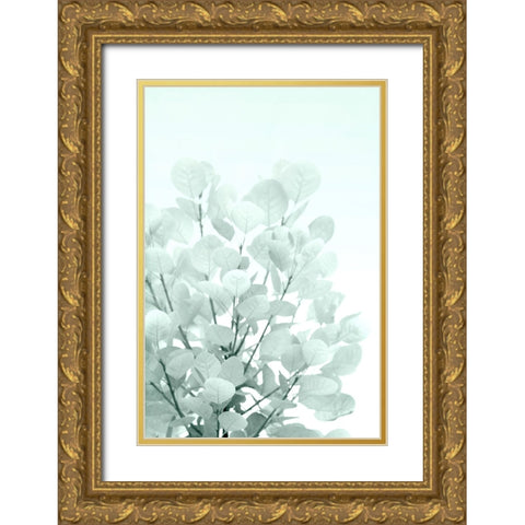 Sweet Shrub Gold Ornate Wood Framed Art Print with Double Matting by Stalus, Judy