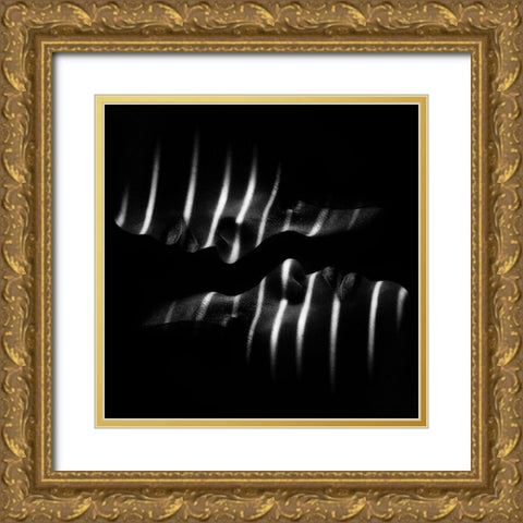 Puteri Gold Ornate Wood Framed Art Print with Double Matting by Yudhi Winarno, Teguh