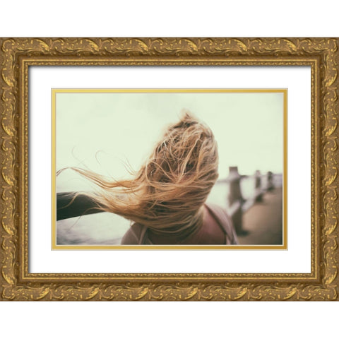 the beauty of a cyclops Gold Ornate Wood Framed Art Print with Double Matting by Txules