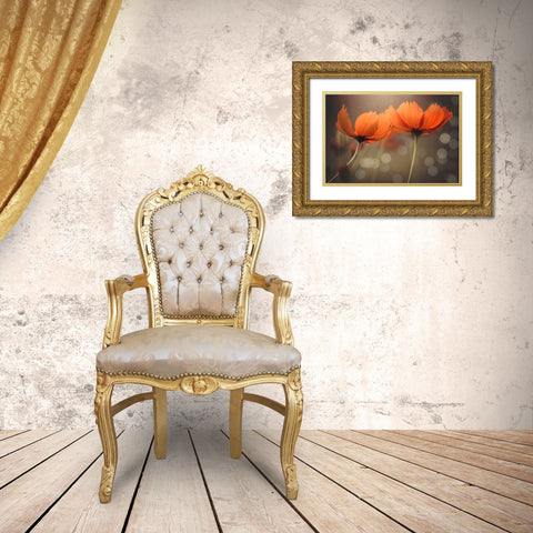 Friends Gold Ornate Wood Framed Art Print with Double Matting by Thien Vu, Vu