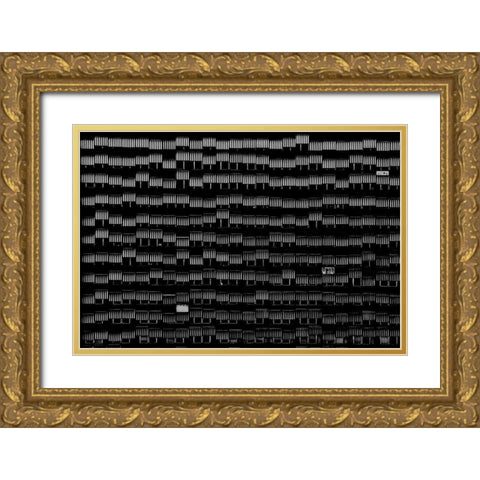 A way of life Gold Ornate Wood Framed Art Print with Double Matting by Stoop, Susanne