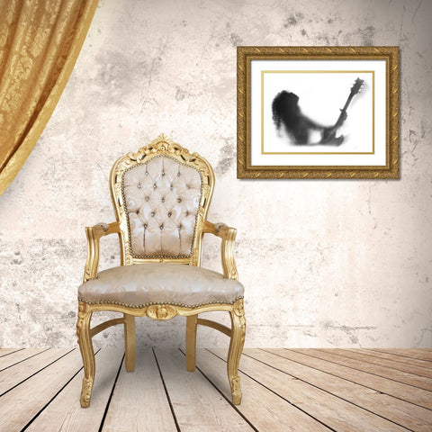 Solo Gold Ornate Wood Framed Art Print with Double Matting by Kisworo, Sebastian