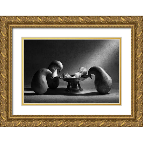 Well never forget you... Gold Ornate Wood Framed Art Print with Double Matting by Ivanova, Victoria