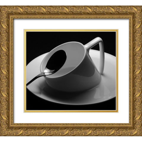 Sinking Gold Ornate Wood Framed Art Print with Double Matting by Caballero, David