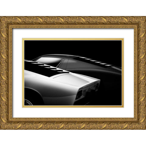 2 Miura Gold Ornate Wood Framed Art Print with Double Matting by Droste, Holger