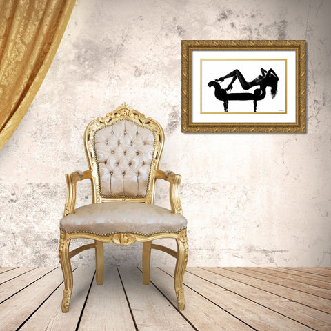 Kinky Boots Gold Ornate Wood Framed Art Print with Double Matting by Scharrenbroich, Marcus