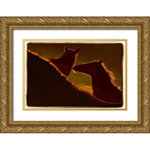Kontour Gold Ornate Wood Framed Art Print with Double Matting by Malovrh, Milan