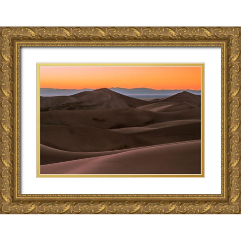 Great Shades Gold Ornate Wood Framed Art Print with Double Matting by Agazzi, Andreas