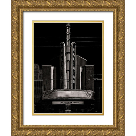 Eglinton Grand No 1 Gold Ornate Wood Framed Art Print with Double Matting by Carson, Brian