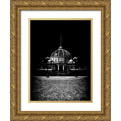 Horticultural Building Exhibition Place Toronto Gold Ornate Wood Framed Art Print with Double Matting by Carson, Brian