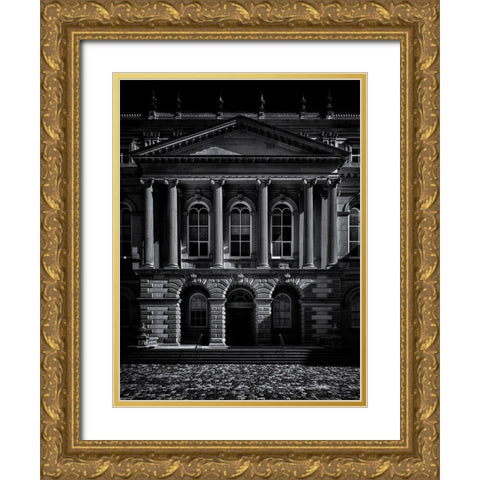 Osgoode Hall Toronto No 1 Gold Ornate Wood Framed Art Print with Double Matting by Carson, Brian