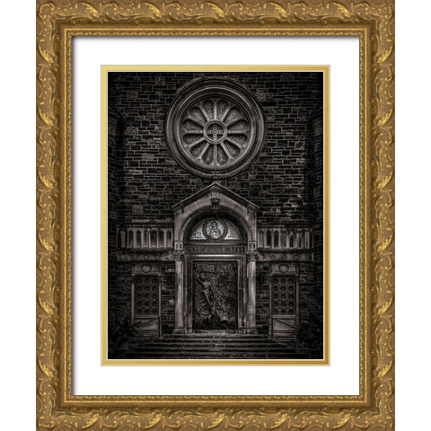 Our Lady of Sorrows Gold Ornate Wood Framed Art Print with Double Matting by Carson, Brian