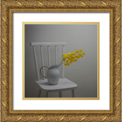 Simplicity of life Gold Ornate Wood Framed Art Print with Double Matting by Perfoncio, Margareth