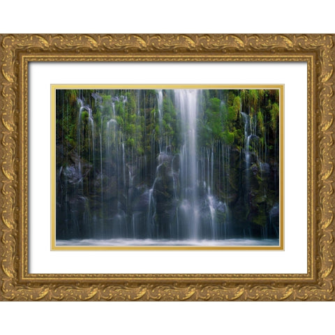 Magical retreat Gold Ornate Wood Framed Art Print with Double Matting by Macua, Gerald