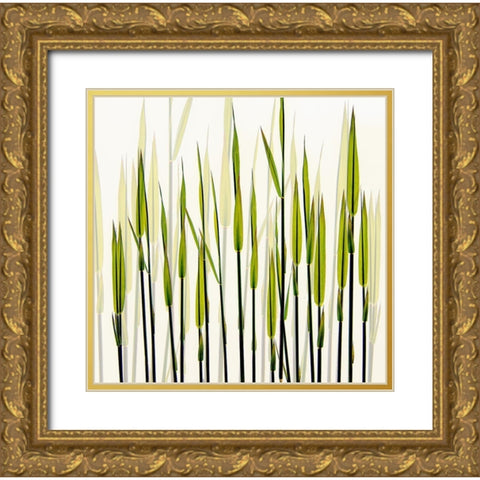 A new beginning Gold Ornate Wood Framed Art Print with Double Matting by Talen, Nel
