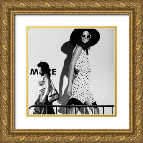 ME and My Expectations Gold Ornate Wood Framed Art Print with Double Matting by Kostadinov, Bobby