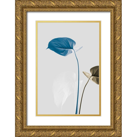 Monstera Creative 19 Gold Ornate Wood Framed Art Print with Double Matting by Artographie Studio