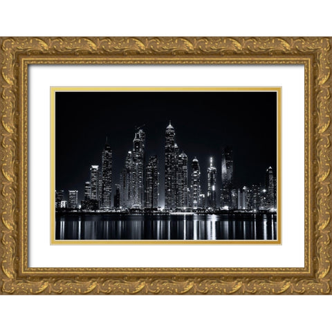 Lost Souls Gold Ornate Wood Framed Art Print with Double Matting by Raof, Mohamed