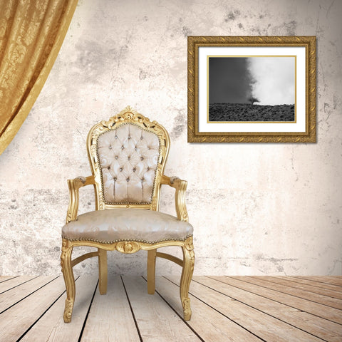 The Sky is Mine Gold Ornate Wood Framed Art Print with Double Matting by Noori, Saba