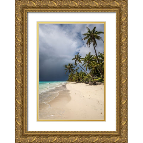 See the storm coming Gold Ornate Wood Framed Art Print with Double Matting by Wrobel, Karsten