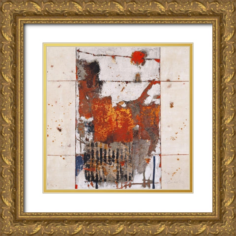 Arsenal I Gold Ornate Wood Framed Art Print with Double Matting by Planker, Karin