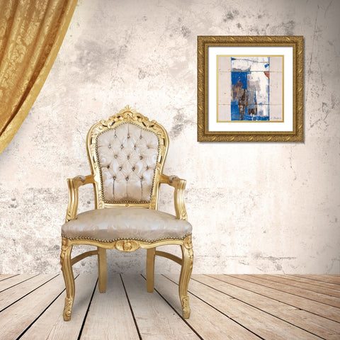 Arsenal II Gold Ornate Wood Framed Art Print with Double Matting by Planker, Karin