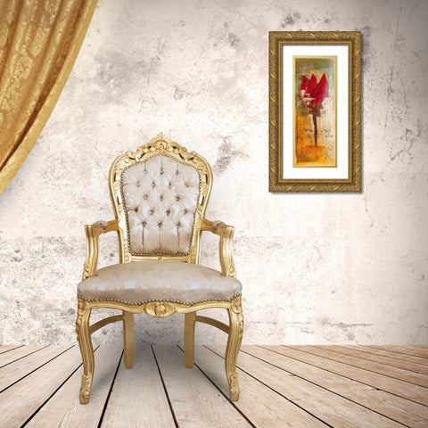 Para mi Espo Gold Ornate Wood Framed Art Print with Double Matting by Leys, Gemma