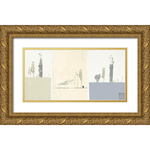 Ambiance d atelier II Gold Ornate Wood Framed Art Print with Double Matting by Choisy, Christian