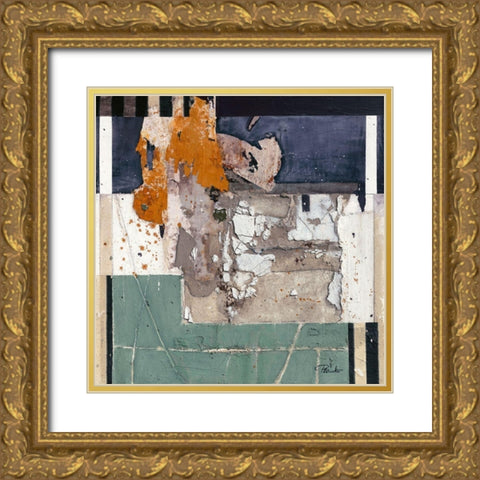 Spring III Gold Ornate Wood Framed Art Print with Double Matting by Planker, Karin