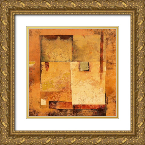 Nubie Gold Ornate Wood Framed Art Print with Double Matting by Grux, Jordane D.