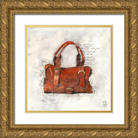 Pret-a-porter III Gold Ornate Wood Framed Art Print with Double Matting by Zacher-Finet, Isabelle