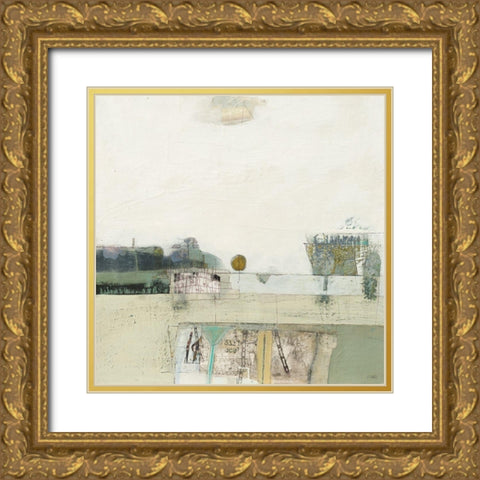 Glacial Whistles Gold Ornate Wood Framed Art Print with Double Matting by Frampton, Russell