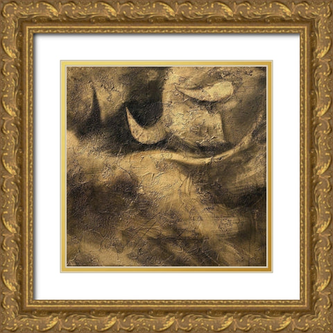 Toros VIII Gold Ornate Wood Framed Art Print with Double Matting by Panasenko, Inna