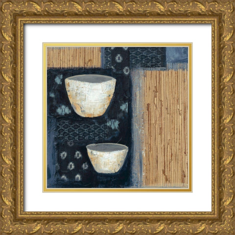 East meets West II Gold Ornate Wood Framed Art Print with Double Matting by Shaffer Johnson, Sandee