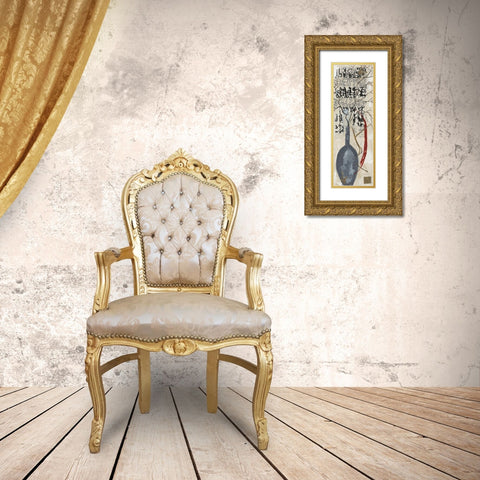 West meets East II Gold Ornate Wood Framed Art Print with Double Matting by Shaffer Johnson, Sandee