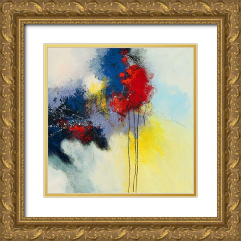 Out in the Open Gold Ornate Wood Framed Art Print with Double Matting by Jansen, Marja