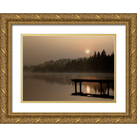 Nature Art Color XI Gold Ornate Wood Framed Art Print with Double Matting by Steger, Uwe