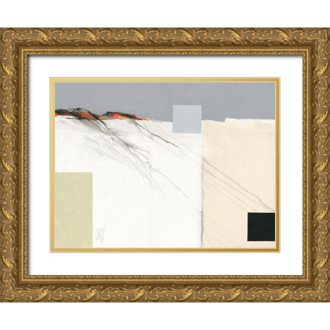 Toundra (Climat II) Gold Ornate Wood Framed Art Print with Double Matting by Choisy, Christian