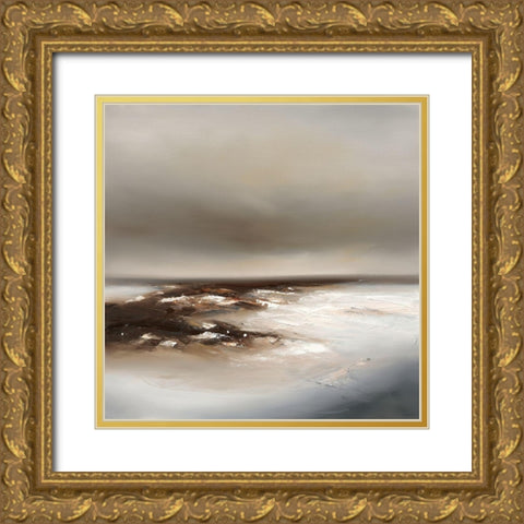 Revolution I Gold Ornate Wood Framed Art Print with Double Matting by Bennett, Paul