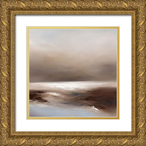 Revolution II Gold Ornate Wood Framed Art Print with Double Matting by Bennett, Paul