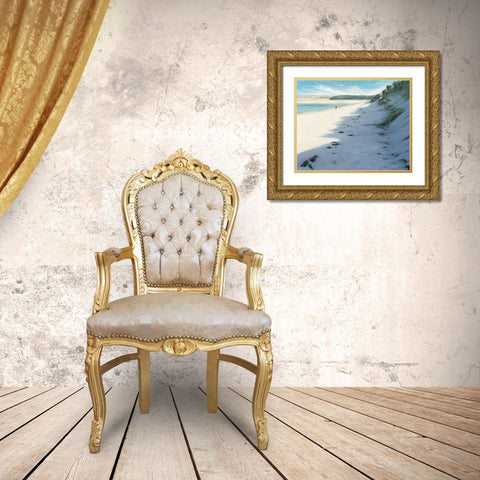 Bay II Gold Ornate Wood Framed Art Print with Double Matting by Atkinson, Caroline