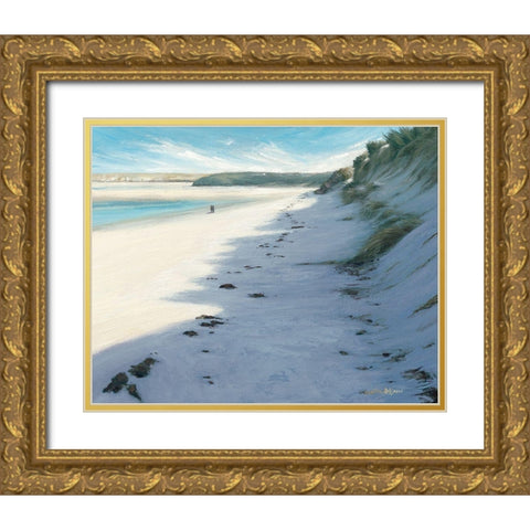 Bay II Gold Ornate Wood Framed Art Print with Double Matting by Atkinson, Caroline