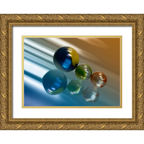 Speed Gold Ornate Wood Framed Art Print with Double Matting by Steger, Uwe