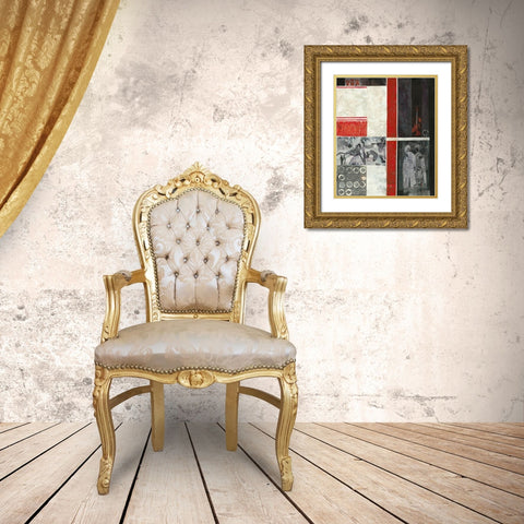 Weisst Du noch Gold Ornate Wood Framed Art Print with Double Matting by Molfenter, Erika