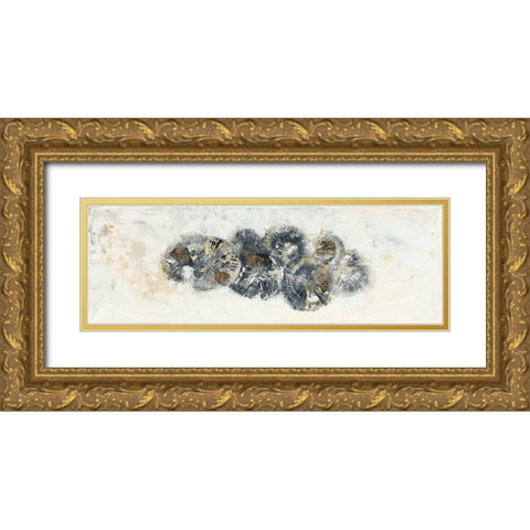 Black Gold Gold Ornate Wood Framed Art Print with Double Matting by Arns-Muller, Monika