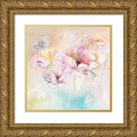 Le jardin d Amelie IV Gold Ornate Wood Framed Art Print with Double Matting by Zacher-Finet, Isabelle