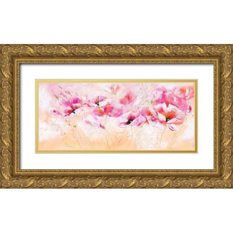 Le jardin d Amelie VI Gold Ornate Wood Framed Art Print with Double Matting by Zacher-Finet, Isabelle