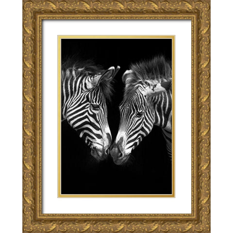 The Nearness of You Gold Ornate Wood Framed Art Print with Double Matting by Cano, Marina